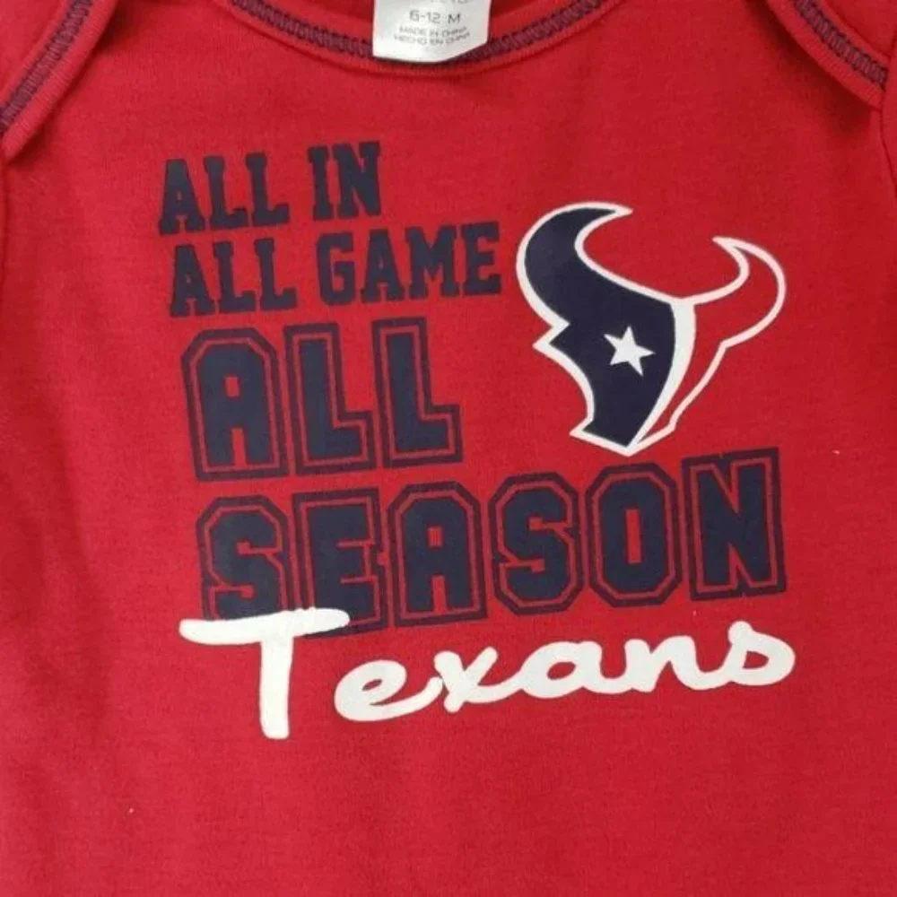 NFL Houston Texans football team onesies bodysuit‎